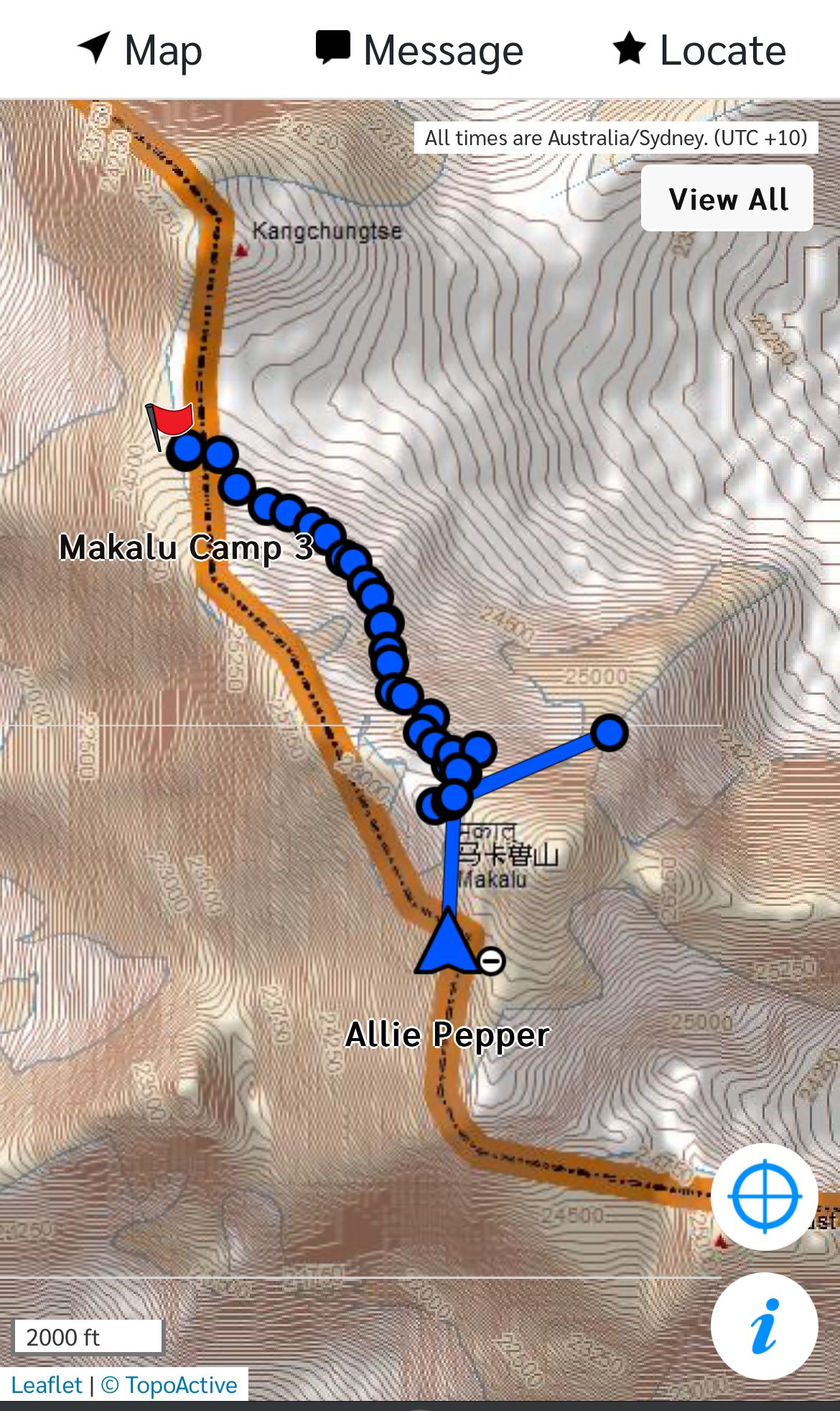 Pepper on the top of world’s fifth highest Mount Makalu