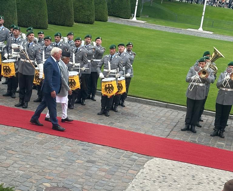 Guard of Honor to President Paudel