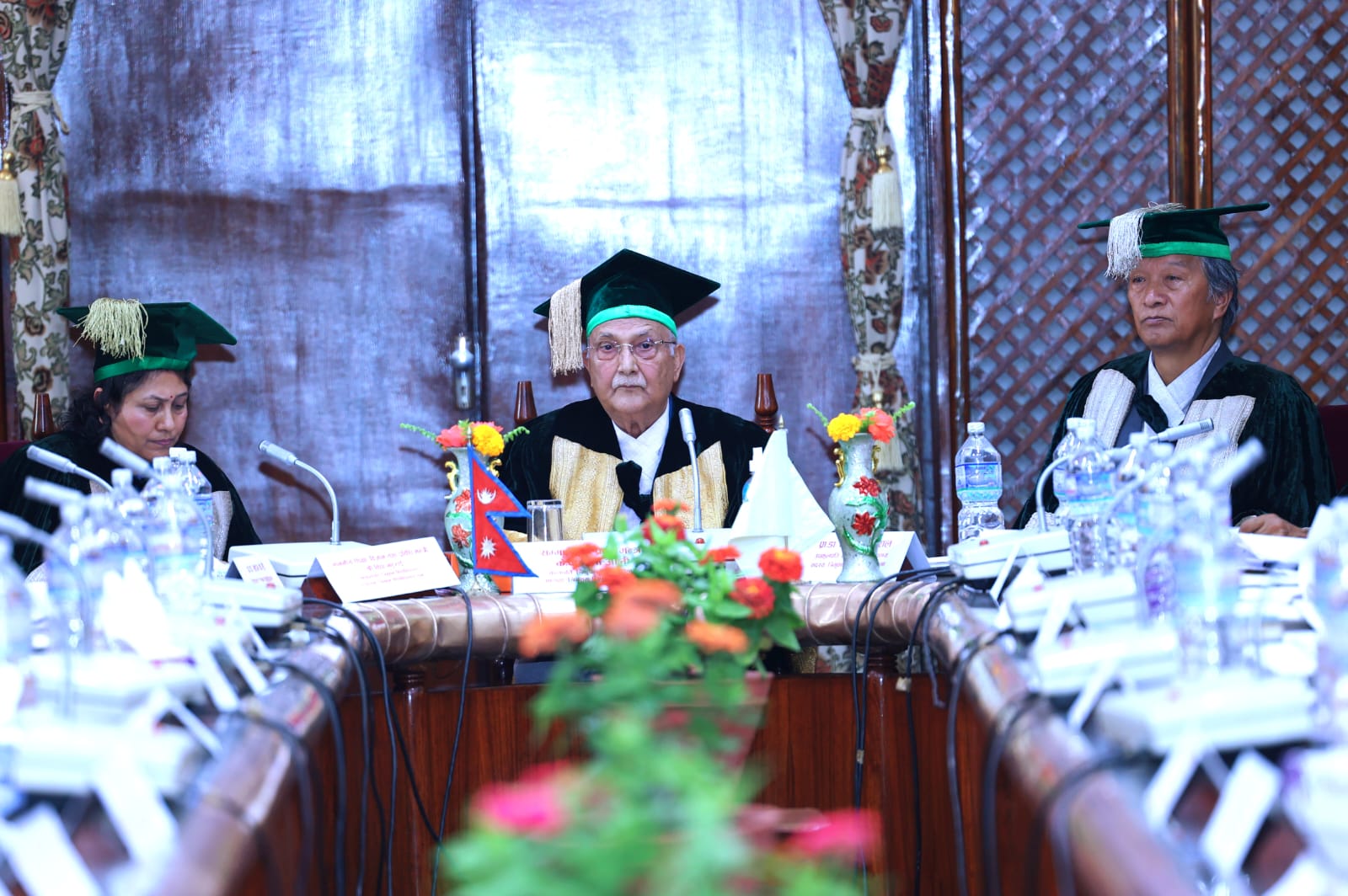 Prime Minister Oli bats for creating opportunities for higher studies within country itself