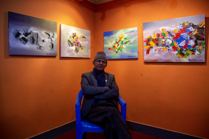 Visual Stories of Nepal’s Take on Abstract Art