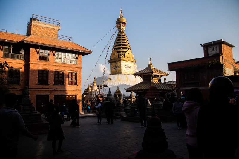 Few glimpses from the Swayambhunath