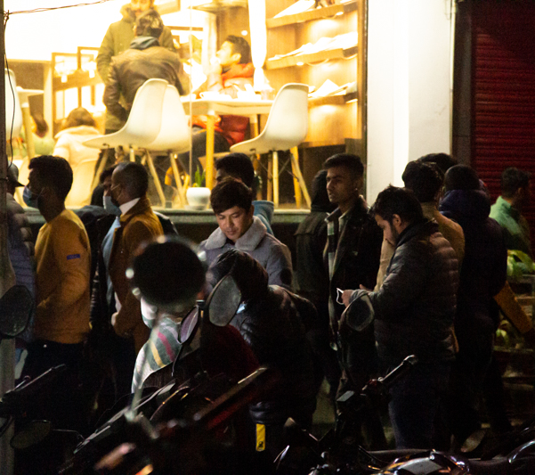 In pictures: Busy Kathmandu on New year’s eve.