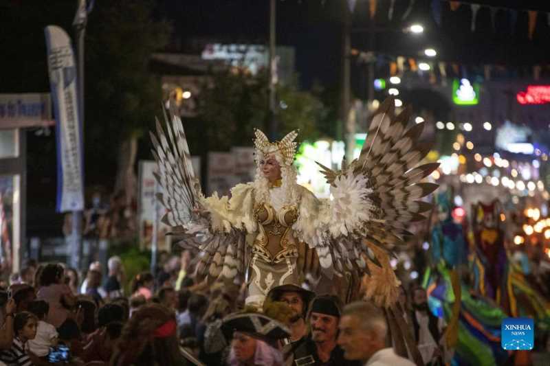 Ayia Napa Medieval Festival parade held in Cyprus