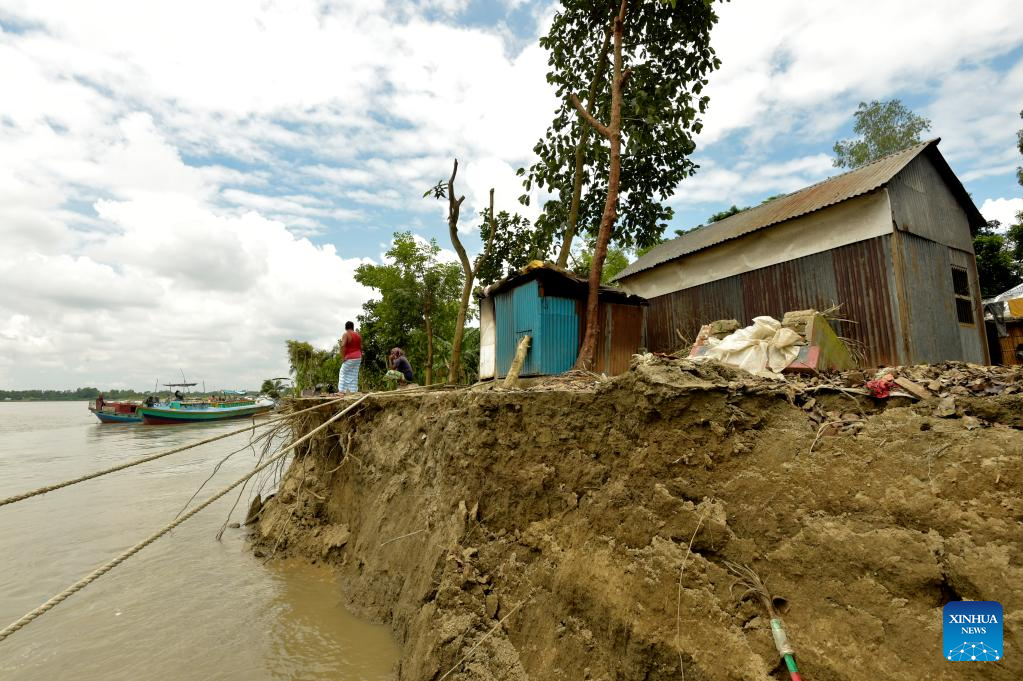 In Pics: Bangladesh’s Padma river devours homesteads