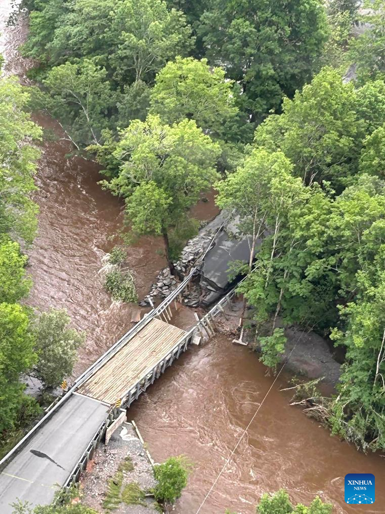 Severe flood hits eastern province of Canada