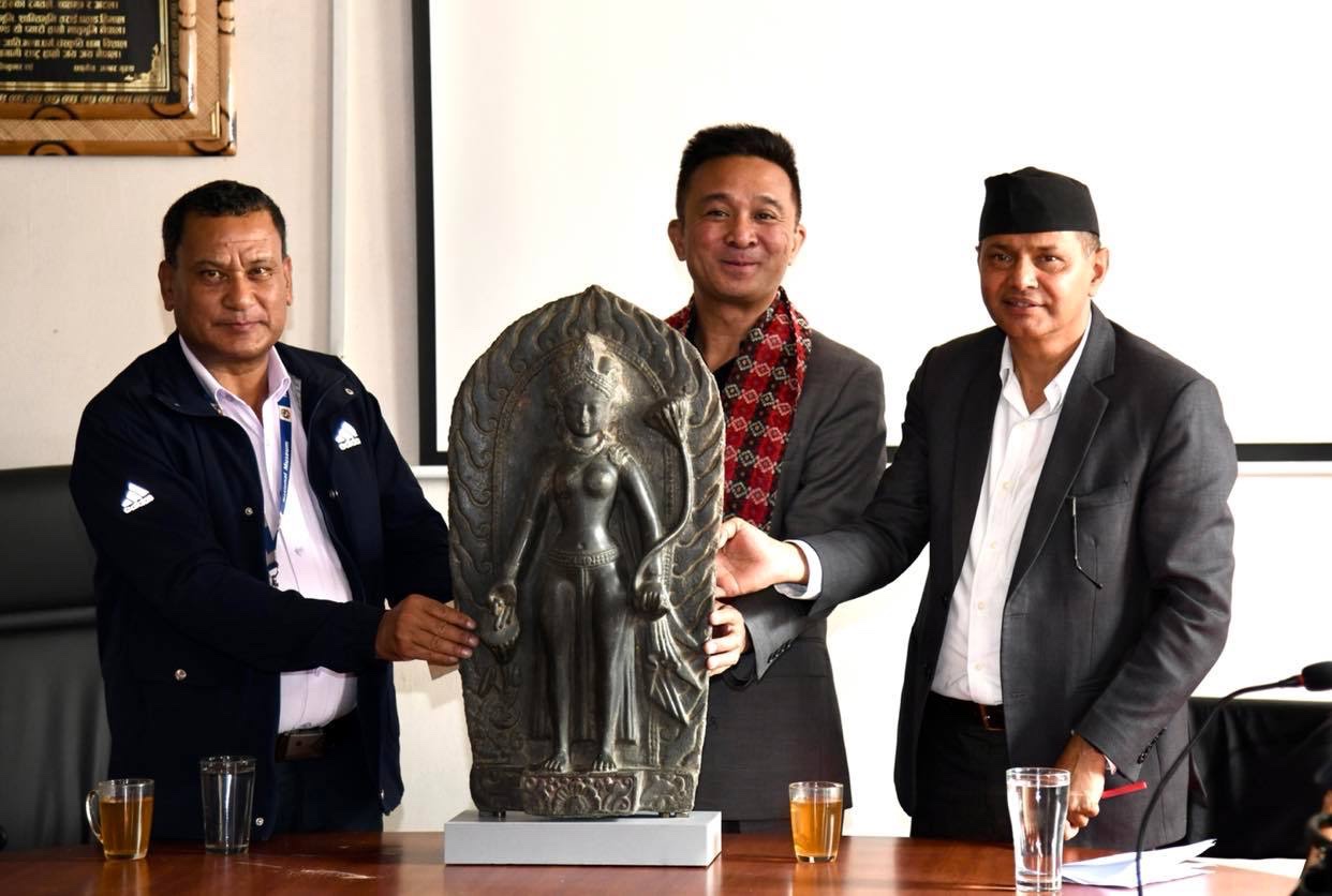 9th century Tara Devi statue returned to Nepal