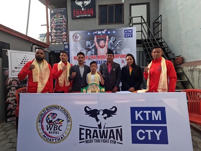 Nepal participating in WBC Muay Thai world championship