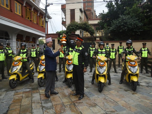 Lalitpur Police becomes first to use electric vehicles