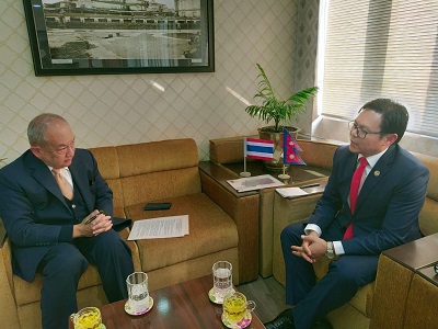 Meeting between Tourism Minister and Thai Ambassador