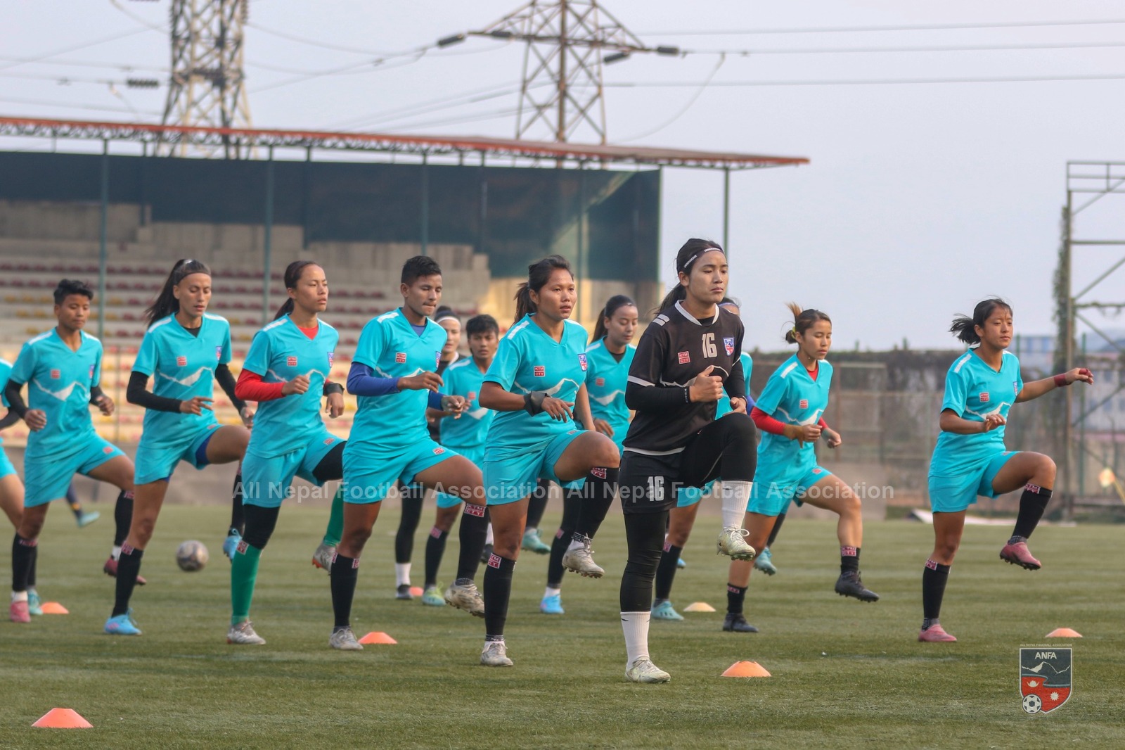 Preparation of Nepali women’s football team