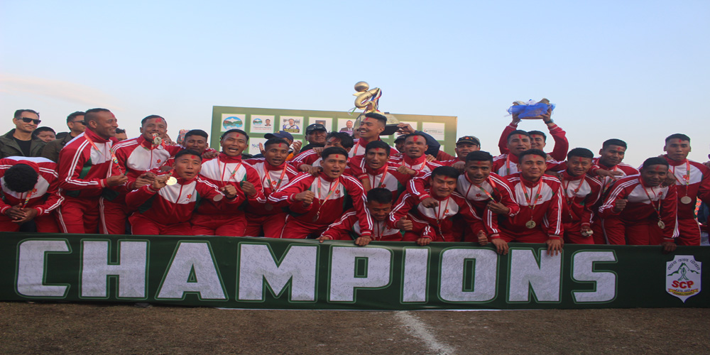 Tribhuvan Army Club turns champion of Aaha Rara Pokhara Gold Cup first time