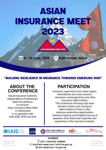 Asian Insurance Meet inaugurated