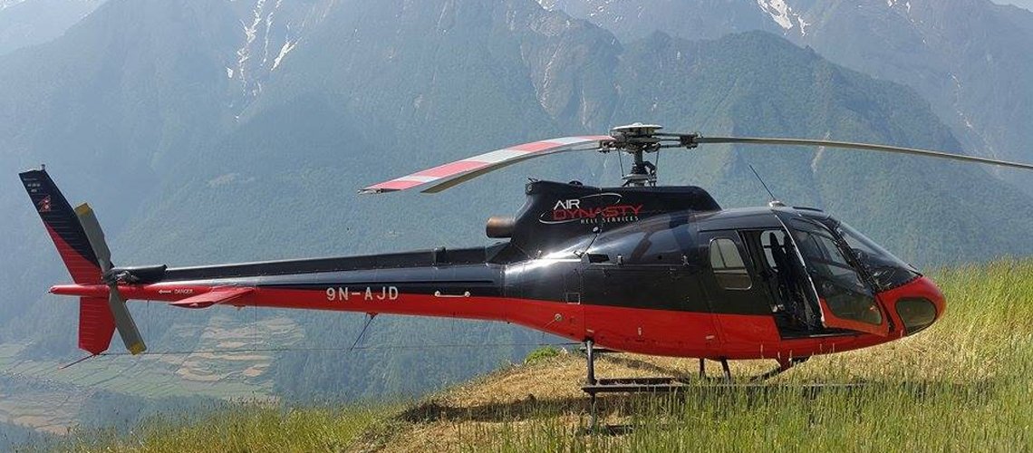 Helicopter crash in Nuwakot