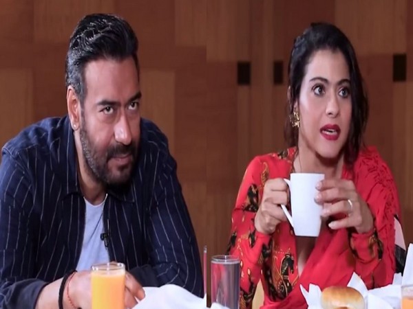 Ajay trolls Kajol on World Listening Day