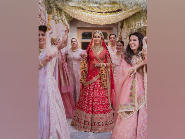 Katrina Kaif’s sisters carry floral canopy for bridal entry