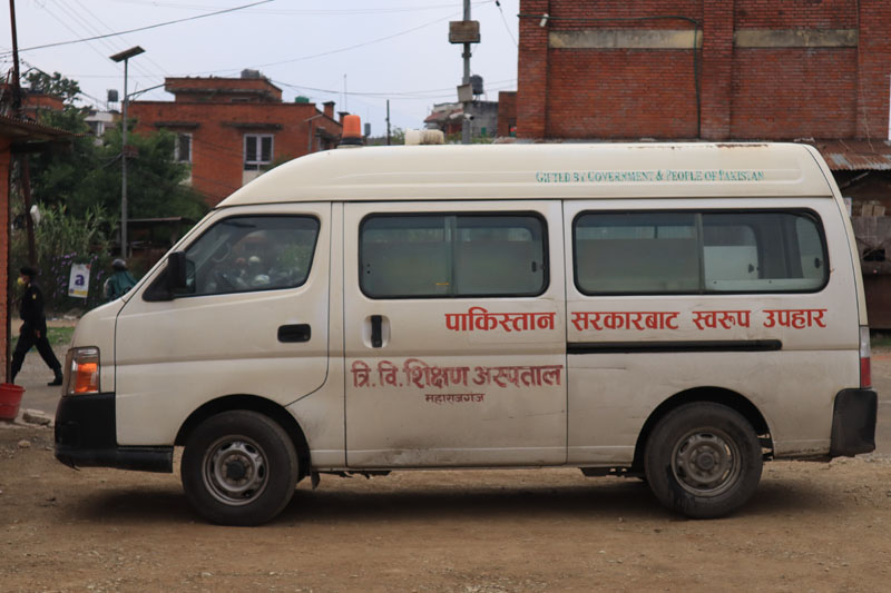 People face problems as government ambulance not in operation in Sarlahi