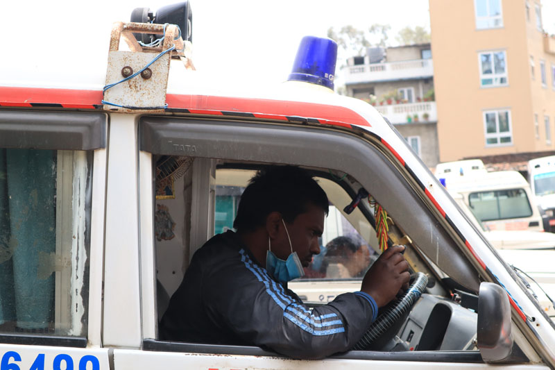 Free ambulance service in Dolakha