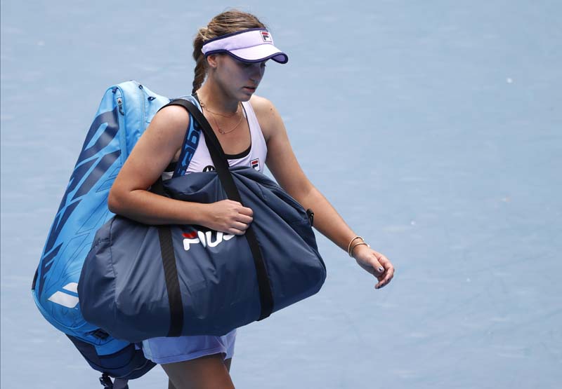 Feeling pressure: 2020 champ Kenin loses at Australian Open