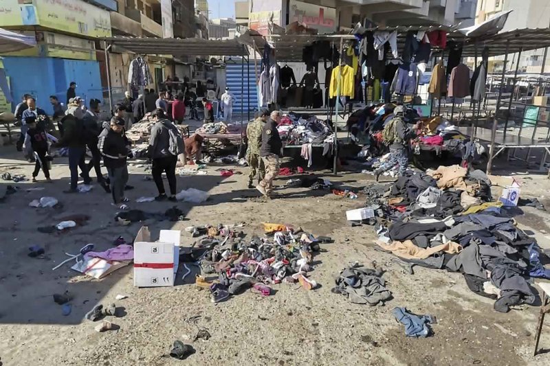 Islamic State claims deadly and rare twin blasts in Baghdad