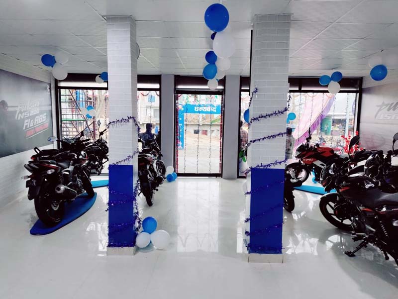 Bajaj’s new showroom now in Achham