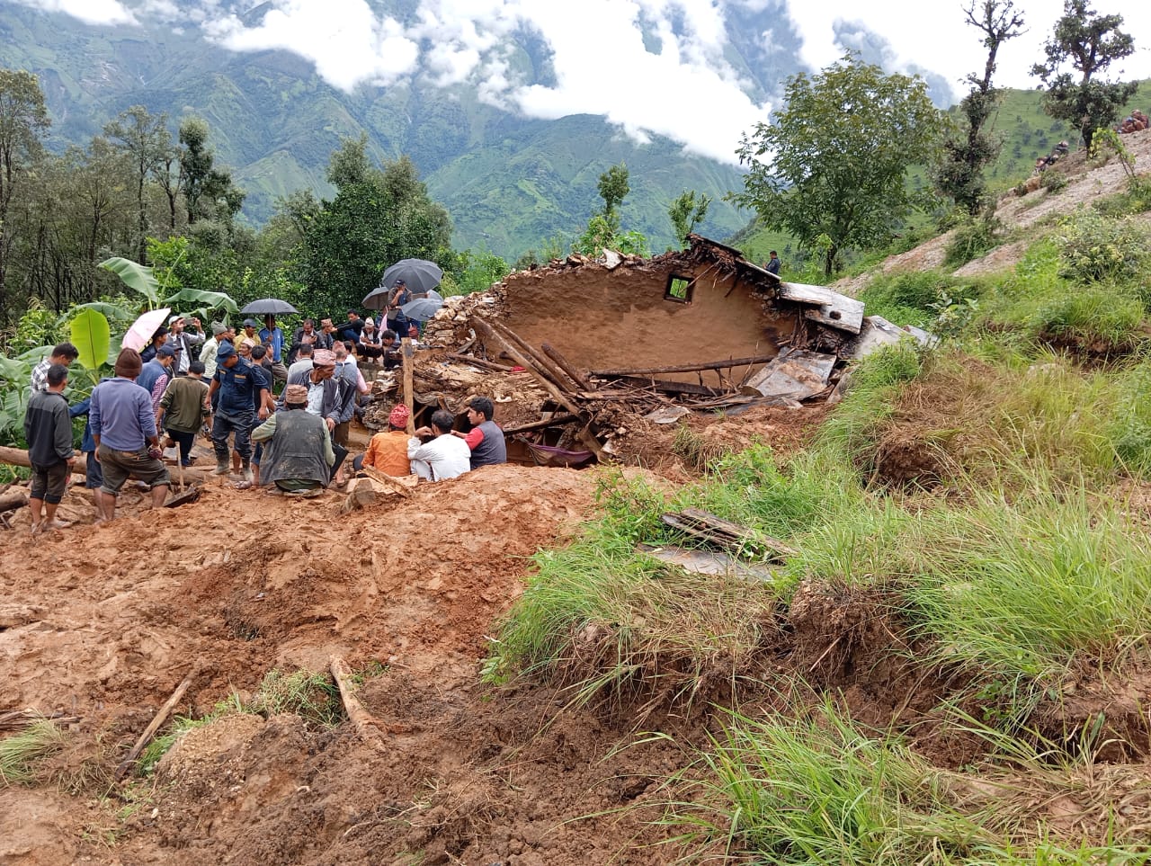 Bajhang landslide: Four dead; six rescued alive