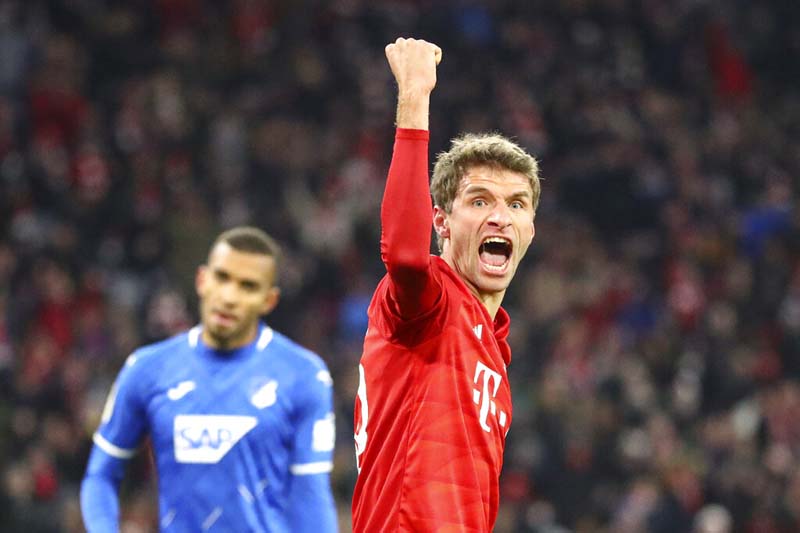 Bayern midfielder Müller out of Club World Cup with virus