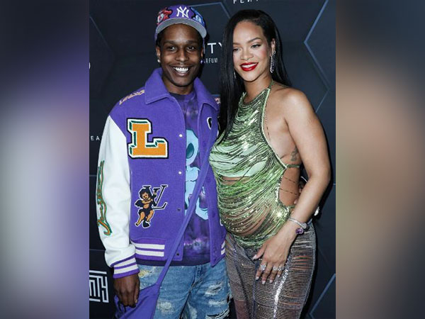 Rihanna makes red carpet debut with A$AP Rocky post pregnancy