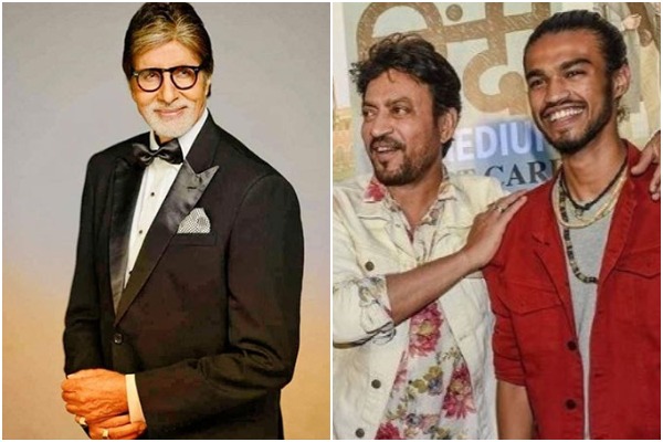 Big B sends heartfelt note to late Irrfan Khan’s son Babil