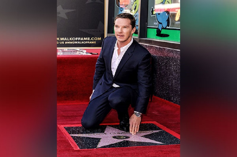 Benedict Cumberbatch dedicates his Hollywood Walk of Fame star to late sister