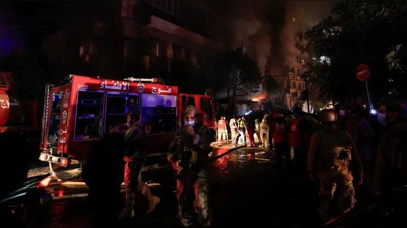 Israeli strikes on Beirut kill six, including Hezbollah official