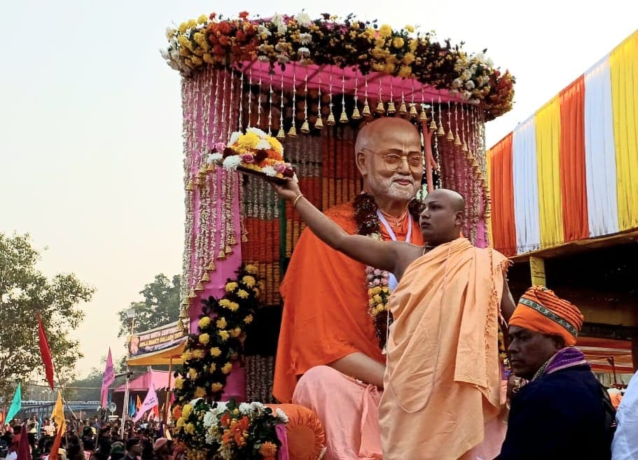 Lakhs of devotees gather for the divine birth centenary celebrations