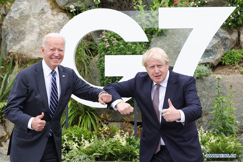 UK, US agree to work to reopen travel as Johnson, Biden meet