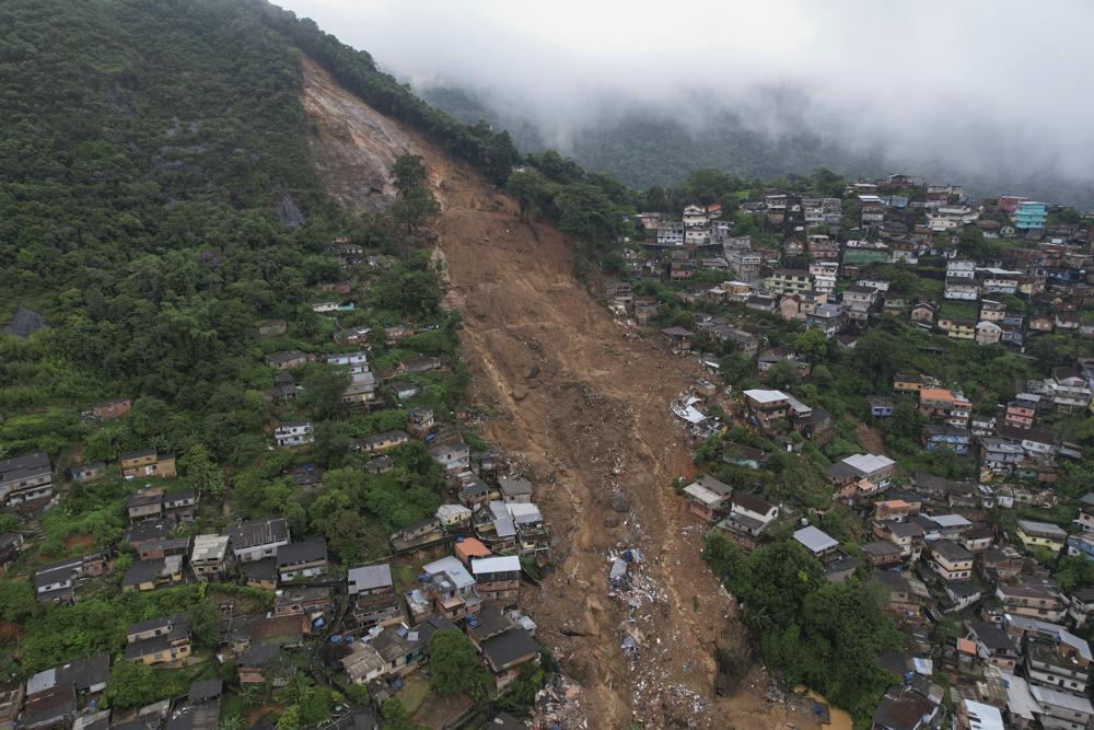 Brazil mudslides kill at least 94, dozens still missing