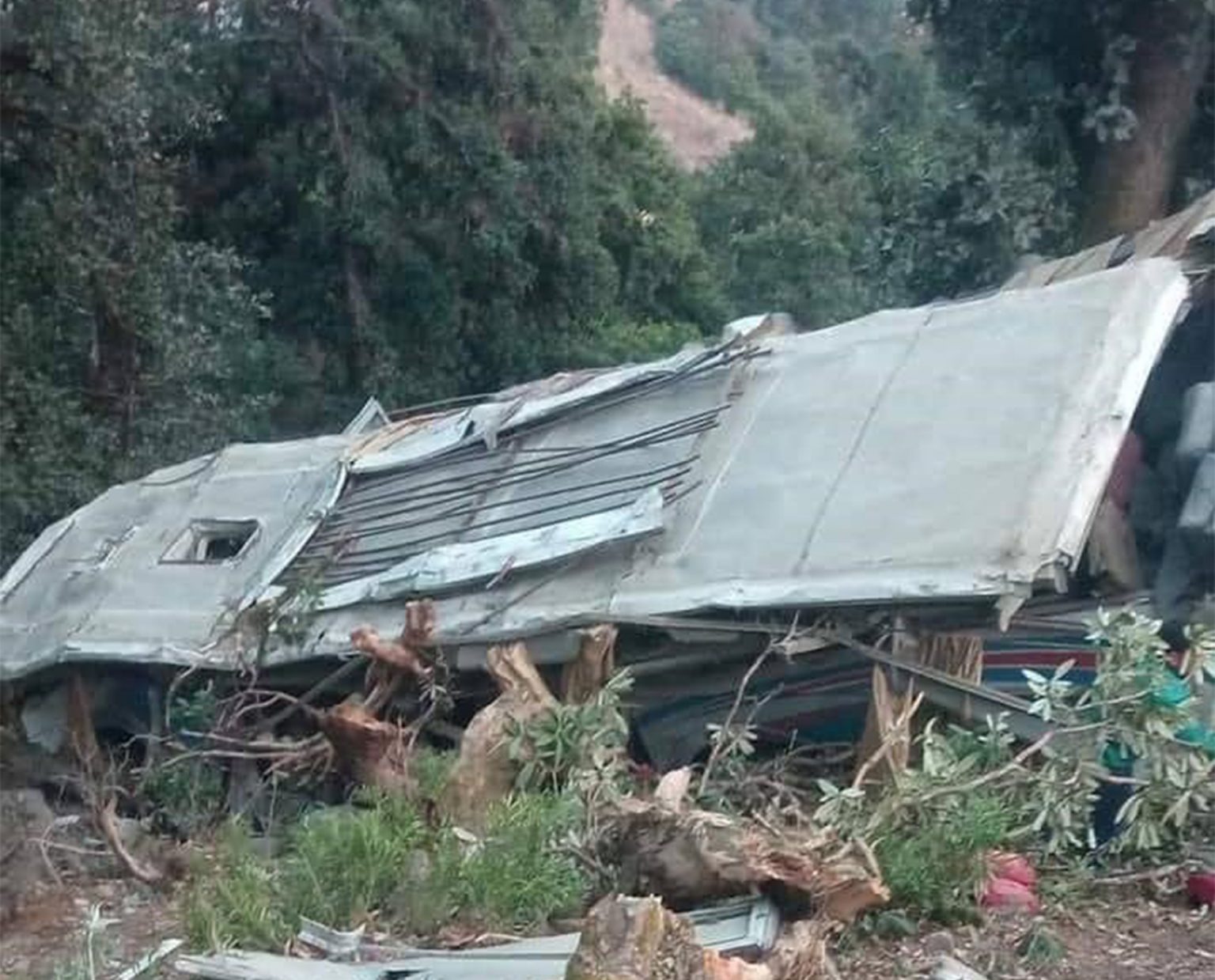 Nisikhola bus accident: death toll reaches nine, identity of all deceased ascertained