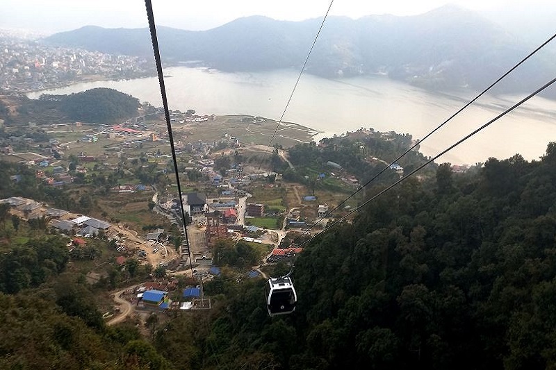 Pokhara’s Phewa-Sarangkot cable car operating from Feb 18