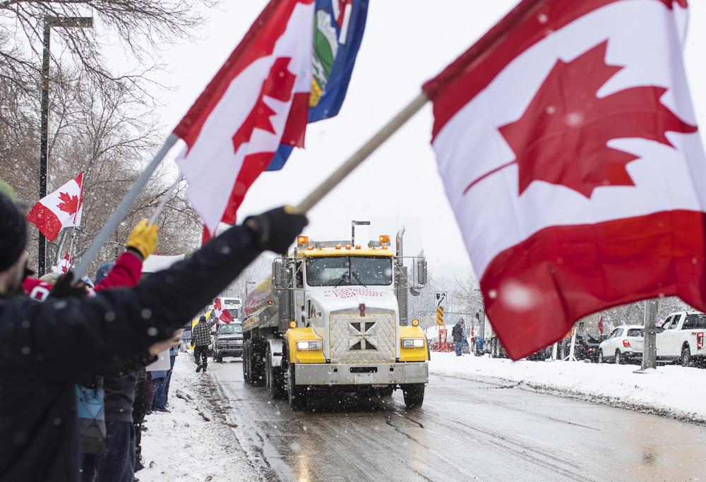 Canada pushes back against GOP support for COVID protests