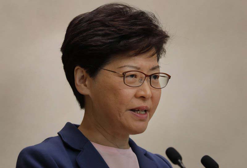 Lam backs Hong Kong electoral changes excluding opponents