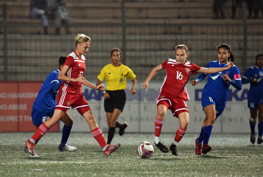 U17 SAFF Women: Russia defeats Nepal