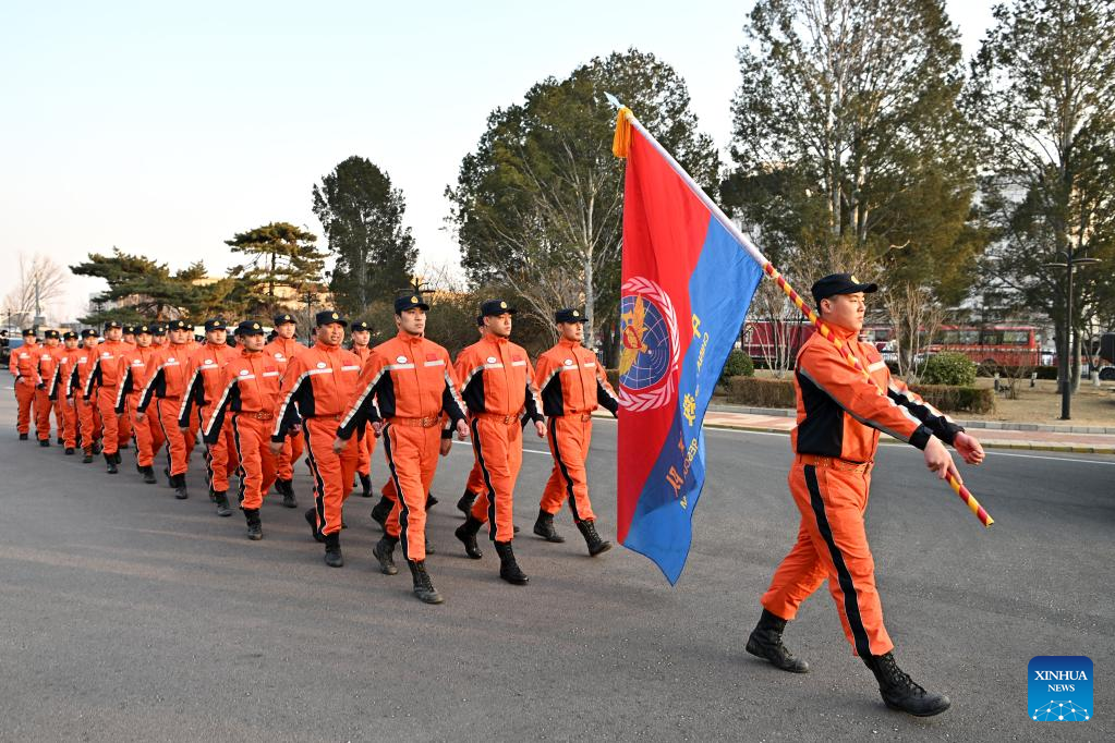 In Pics: Chinese rescue team heads for Türkiye