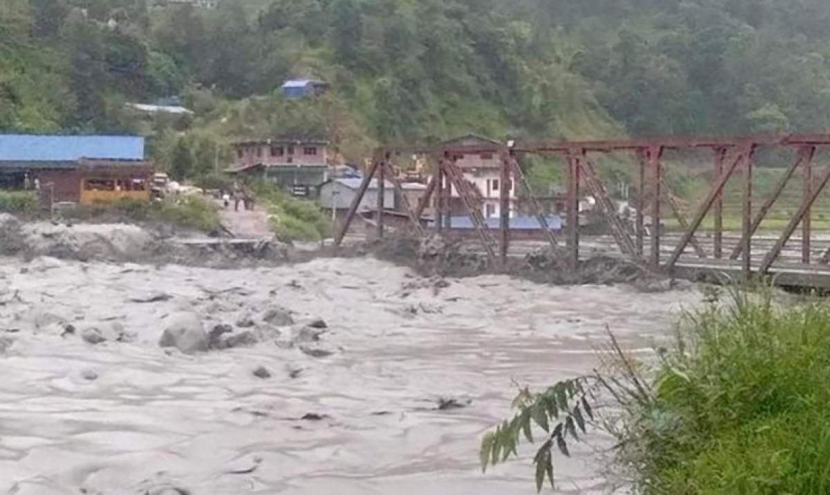 Melamchi water level rises again