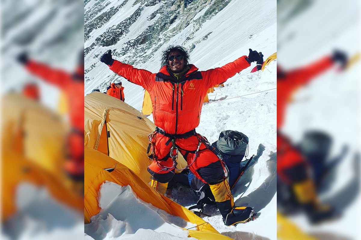 Chatur Tamang successfully climbs Mount Elbrus for the 144th time