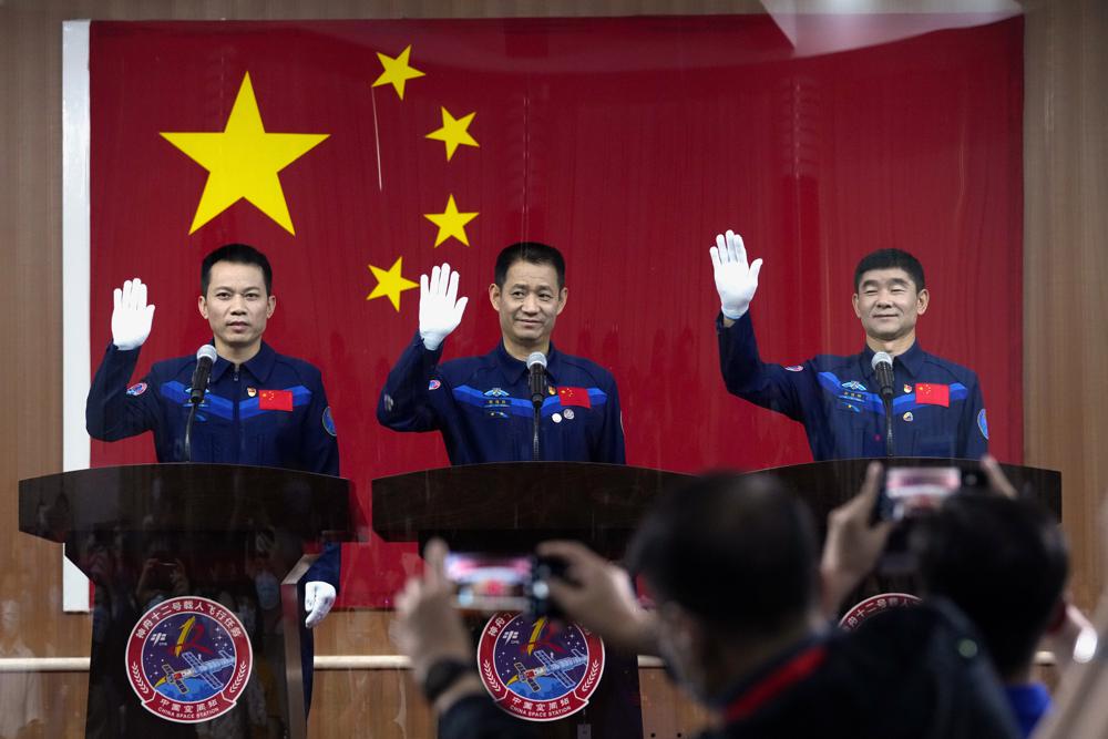 China set to send first crew to new space station