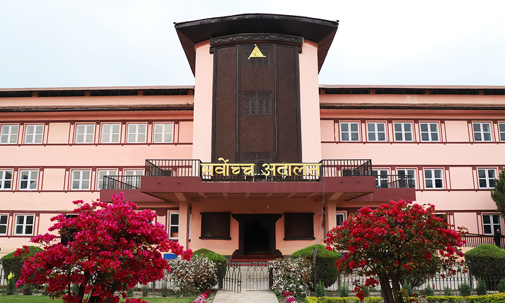 Supreme Court’s interim order to stop construction of UML party office building on a land received on donation