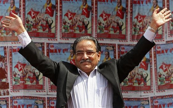 Dahal attends five electoral rallies in Gorkha on Friday