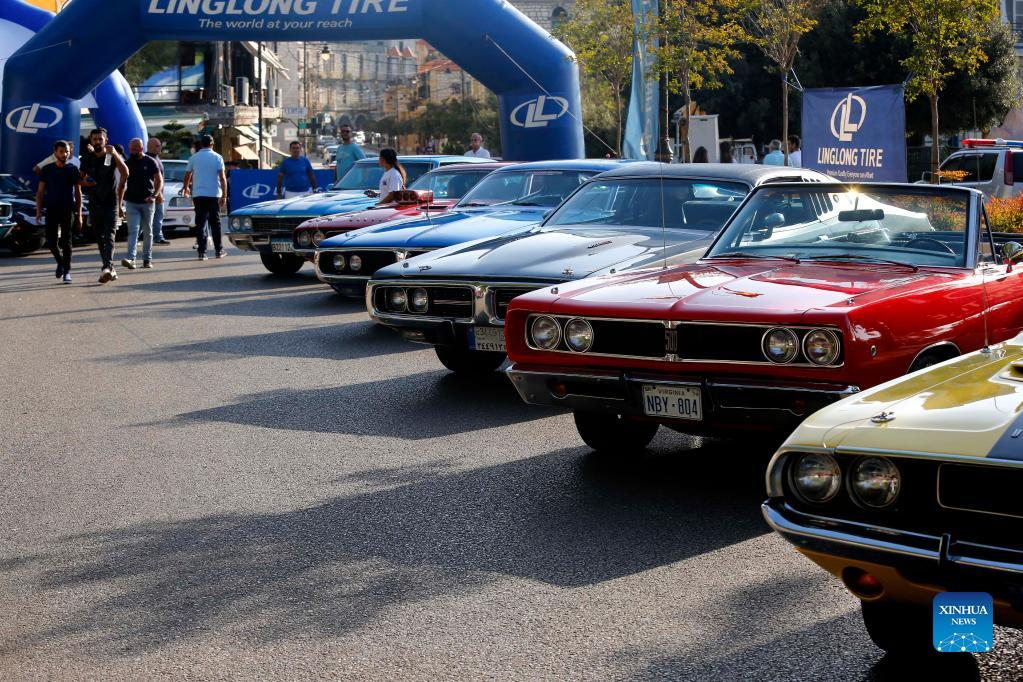 Gallery: Classic cars at an exhibition in Lebanon