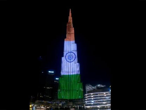 Dubai’s Burj Khalifa lit up in colours of Indian flag, welcomes PM Modi