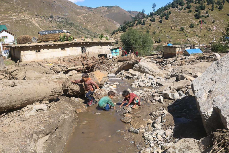 In pics: Aftermath of flood in Karnali