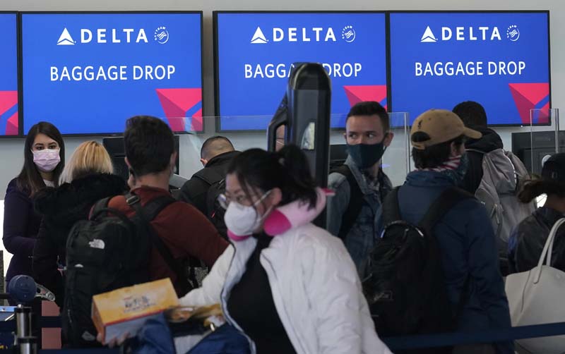 Delta Air Lines to leave middle seats empty through April