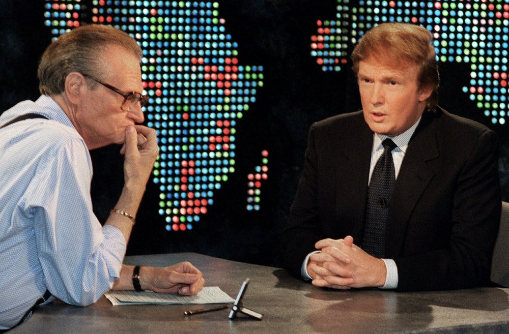 From presidents to faded stars, all welcomed by Larry King