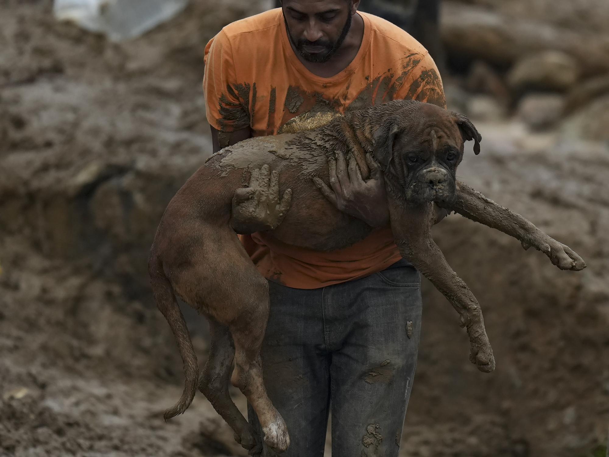 Destroyed and distraught: Brazil mudslides in pictures